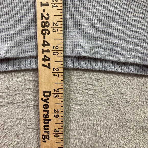 Vtg Isley Sweater Adult Medium Gray Embroidered Duck V Neck Flying Scotsman USA - Picture 10 of 15